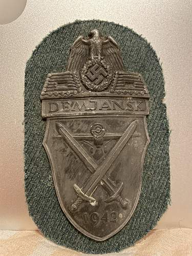 Demjansk Shield - Real or fake?