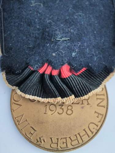 Sudetenland Annexation Medal