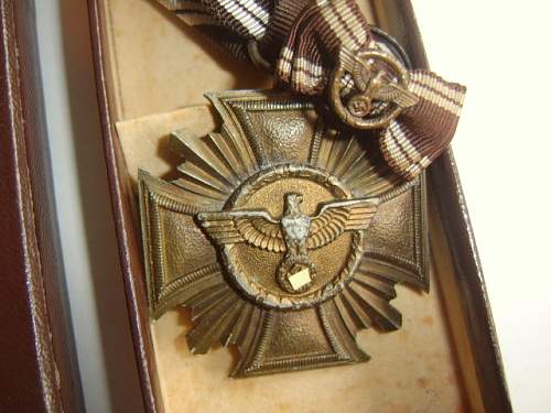 olympiade medal/nsdap 10 years service