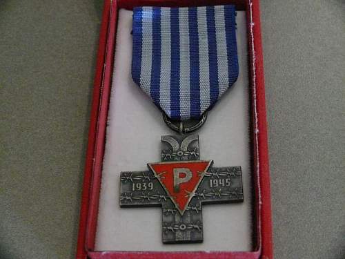 German POW medal/award/badge/patch/etc?