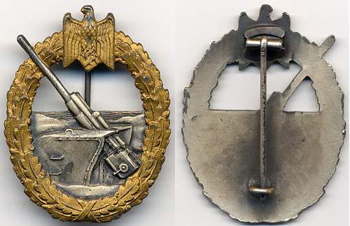 Steinhauer &amp; Lück Kriegsabzeichen für Minensuch - U-Boots - Jagd - und Sicherungsverbände.
