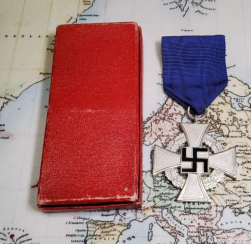 Original 25 years of service medal?