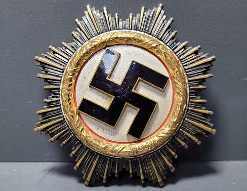 Deutsches Kreuz in Gold S&amp;L