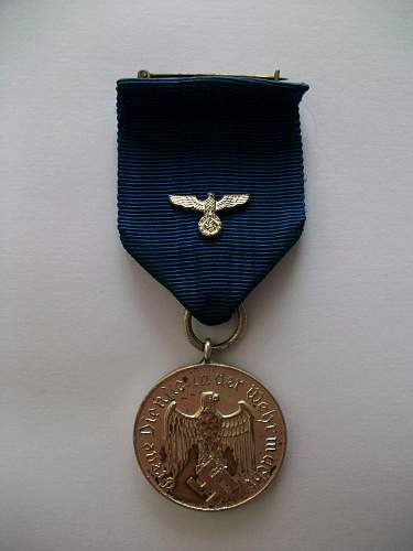 4 year service medal