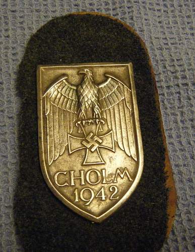 Cholm shield for your opinions please