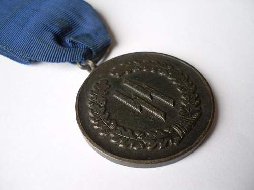 SS 4 Year Service medal