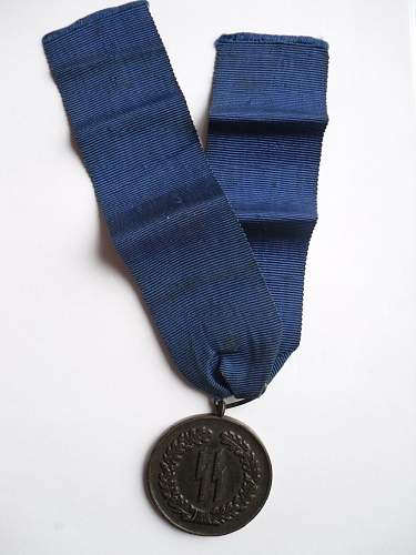 SS 4 Year Service medal