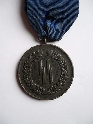 SS 4 Year Service medal