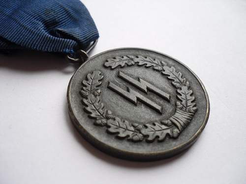 SS 4 Year Service medal