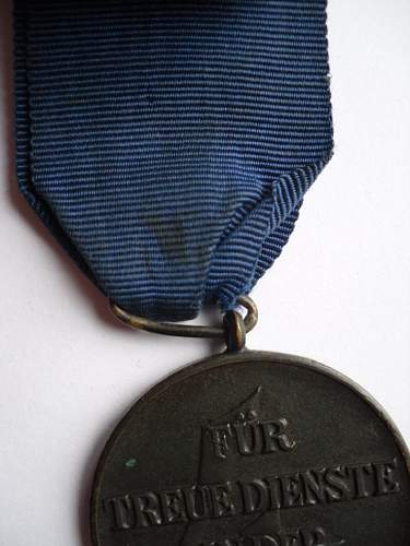 SS 4 Year Service medal