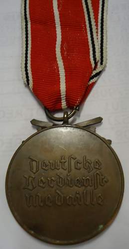 WWII Order of the German Eagle with Swords, help needed