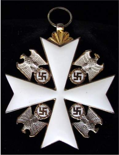 German Eagle Order 1st Class: real or fake?