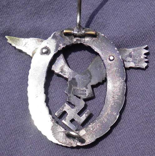 Luftwaffe Badge and Clasp