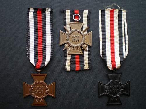 The 1914/1918 Ehrenkreuz