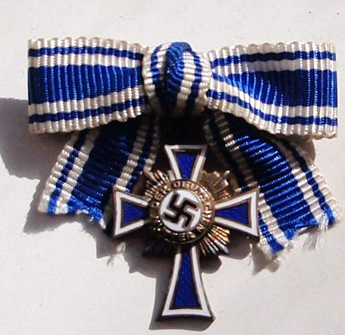 Ehrenkreuz der deutschen Mutter