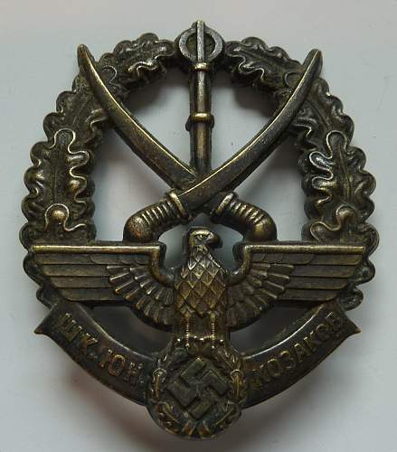 Young Cossack badge