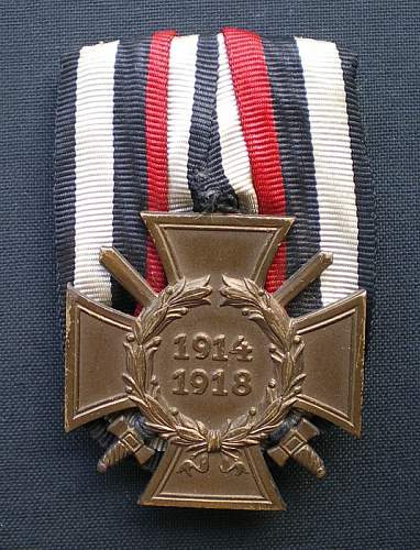 The 1914/1918 Ehrenkreuz