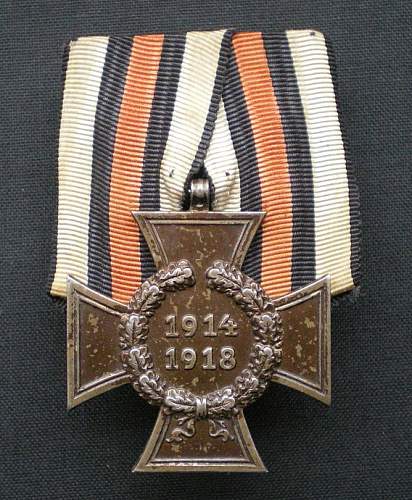 The 1914/1918 Ehrenkreuz