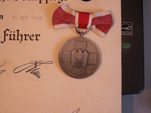 Medal for Volkspflege. Original?