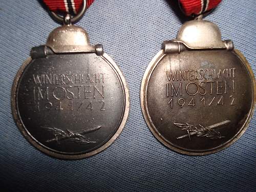 My first 2 Ost medaille/Winterschlacht im Osten