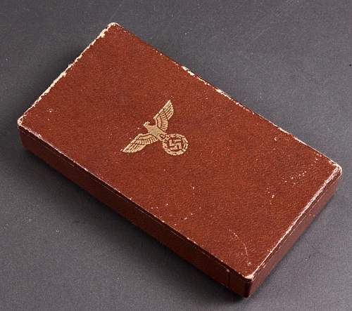 Cased NSDAP Bronze Long Service medal