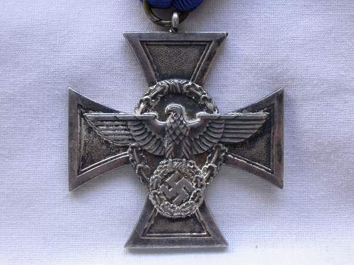 Treuedienst-Ehrenzeichen &amp; Police Long service cross