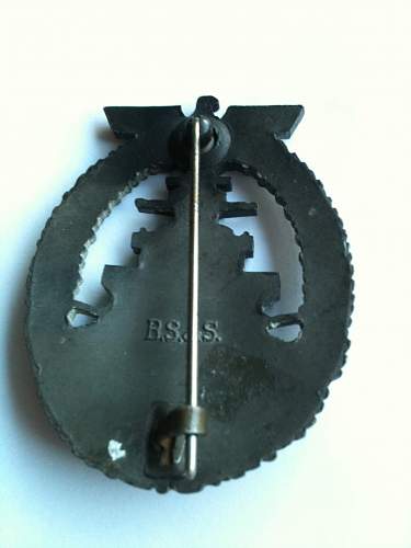 Kriegsmarine Flottenkriegsabzeichen/High Seas Fleet war badge