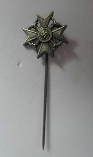 Spanish Cross W/out Swords Miniature Stickpin opinions