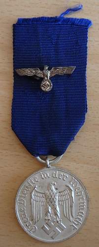 My service medals