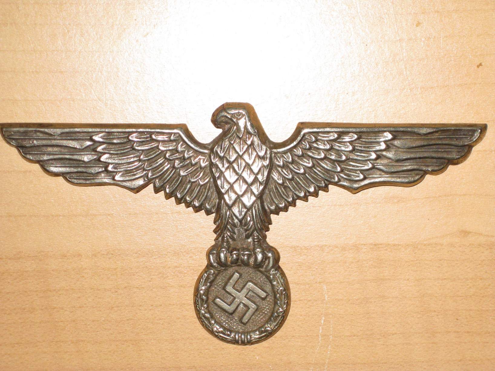 Reichsadler Badge Found In Buenos Aires.