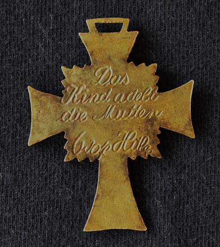 Ehrenkreuz der Deutschen Mutter (Cross of Honour of the German Mother)