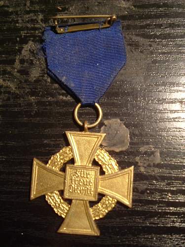 EK2 and 40 years faithful service medal, what do you guys think?