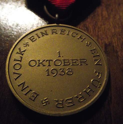 Sudetenland Medal