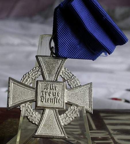 Treuedienst-Ehrenzeichen &amp; Police Long service cross