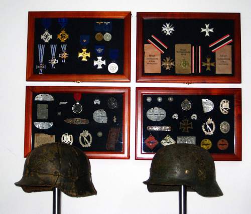 how do you store/display your medals? Please help.