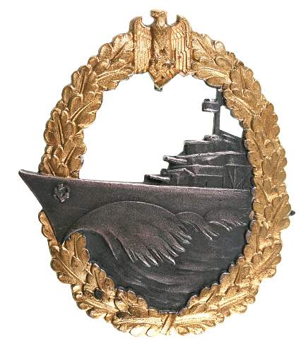 What are your thoughts on this Zerstörer-Kriegsabzeichen?