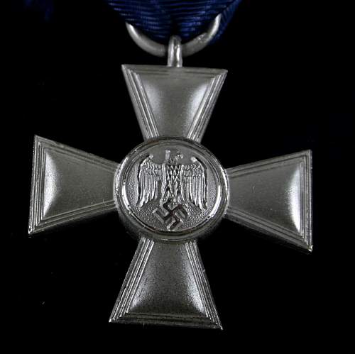 18 yrs service medal question