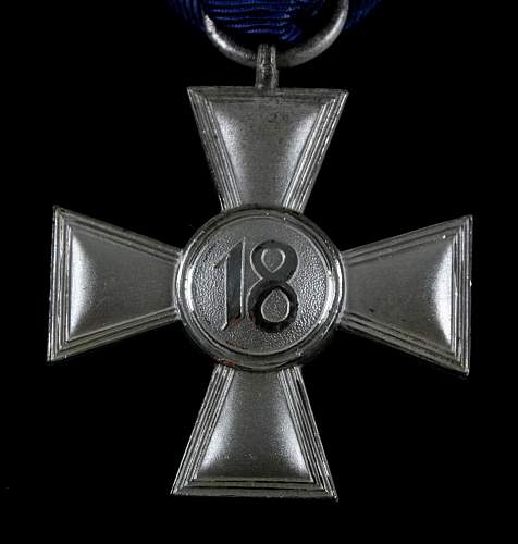 18 yrs service medal question