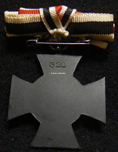 Ehrenkreuz für Hinterbliebene 1914-1918