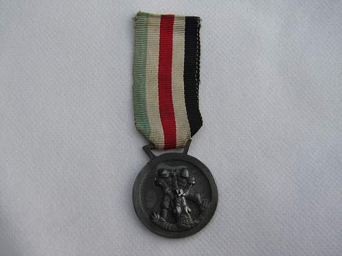 Medaille fur den Italienisch-Deutschen Feldzug in Afrika