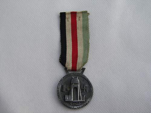 Medaille fur den Italienisch-Deutschen Feldzug in Afrika