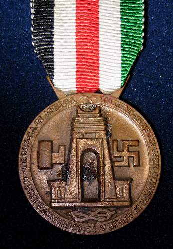 Medaille fur den Italienisch-Deutschen Feldzug in Afrika