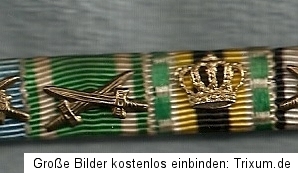 10 medal ribbon bar identification