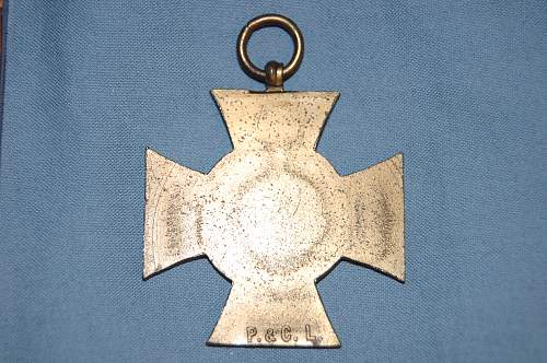 Latest Addition - Ehrenkreuz für Kriegsteilnehmer