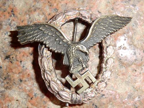 Flugzeugfuhrer badge