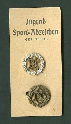 Jugend Sports=Abzeichen