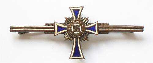 Ehrenkreuz der Deutsche Mutter broach