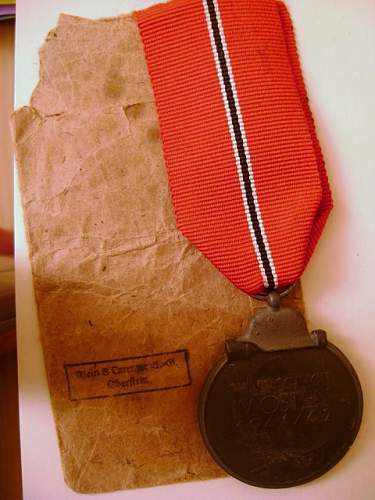 Winterschlacht Im Osten (German Russian front medal)