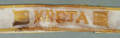 Just bought this &quot;Battlefield worn&quot; Kreta Cufftitle :)