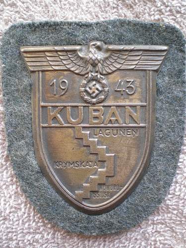 kuban shield, maker?